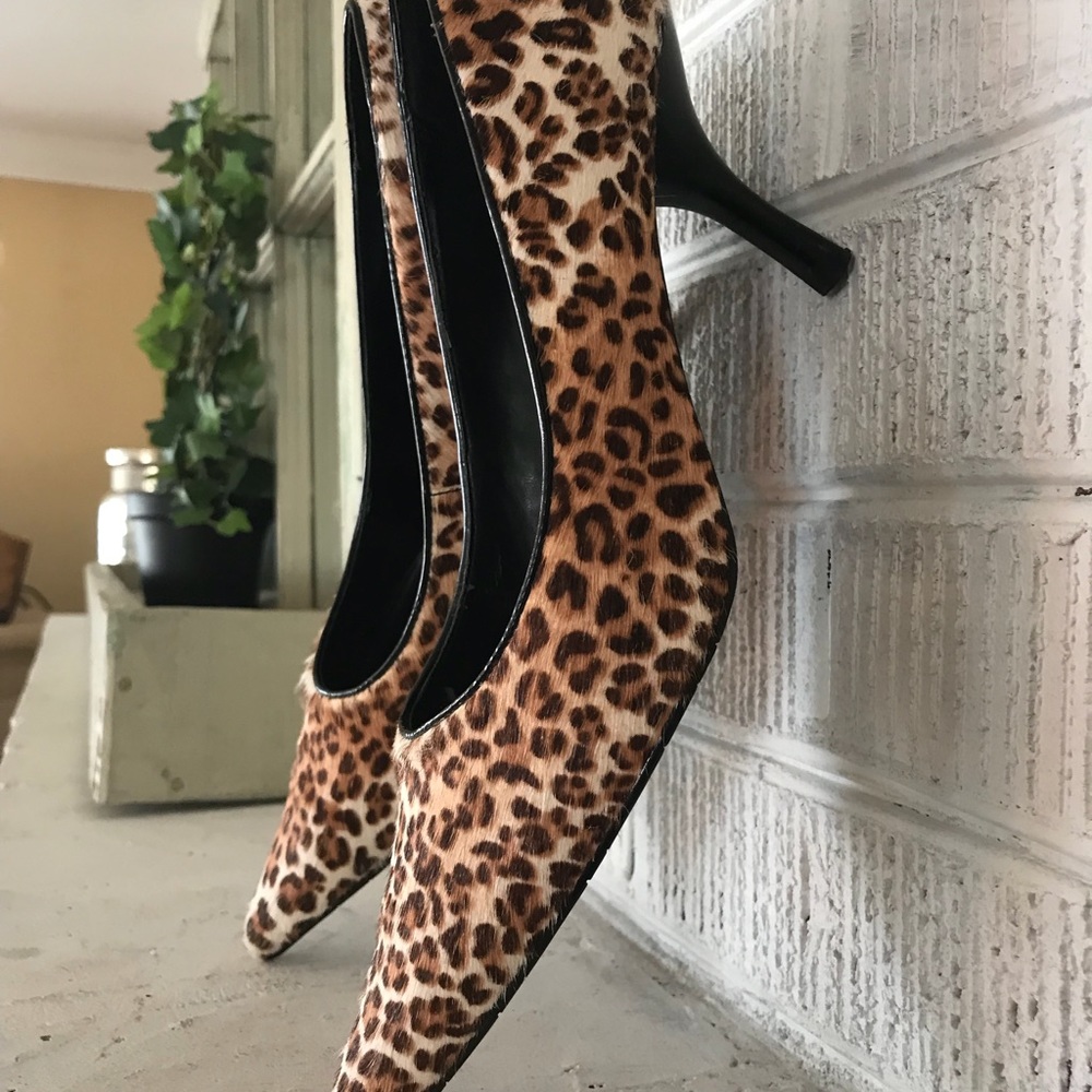 Fitzwell Pony Hair Pumps